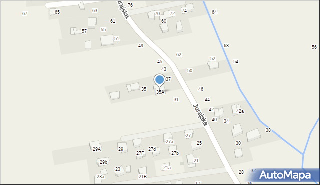Bolechowice, Jurajska, 35A, mapa Bolechowice