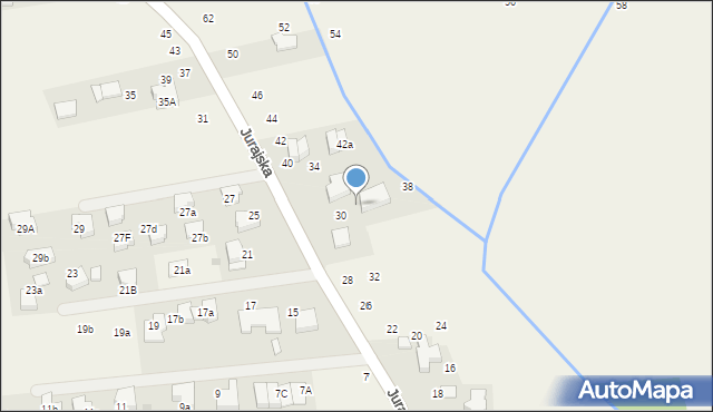 Bolechowice, Jurajska, 36, mapa Bolechowice