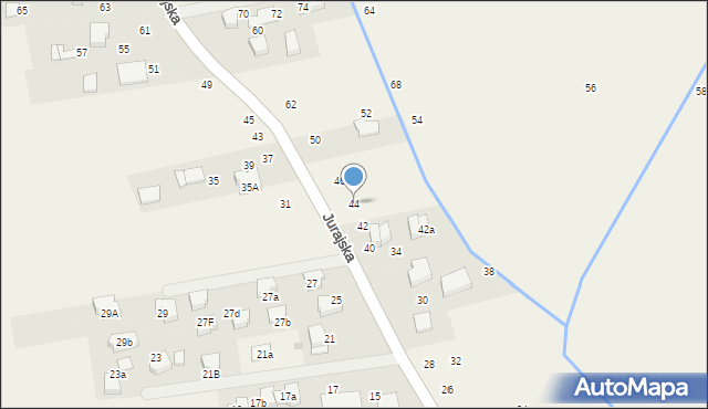 Bolechowice, Jurajska, 44, mapa Bolechowice