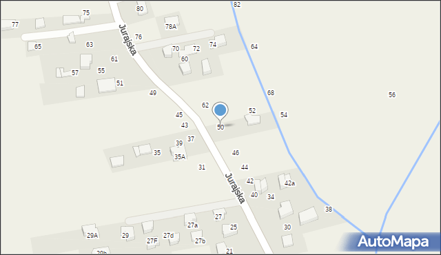 Bolechowice, Jurajska, 50, mapa Bolechowice