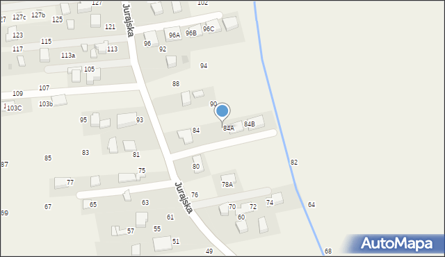 Bolechowice, Jurajska, 86, mapa Bolechowice