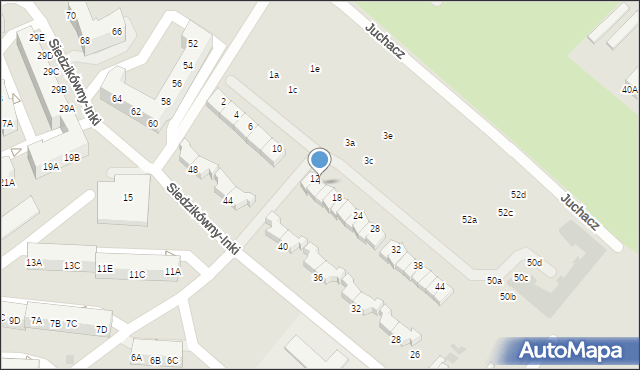 Gorzów Wielkopolski, Juchacz Marii, 14, mapa Gorzów Wielkopolski