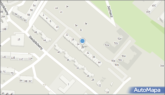 Gorzów Wielkopolski, Juchacz Marii, 28, mapa Gorzów Wielkopolski