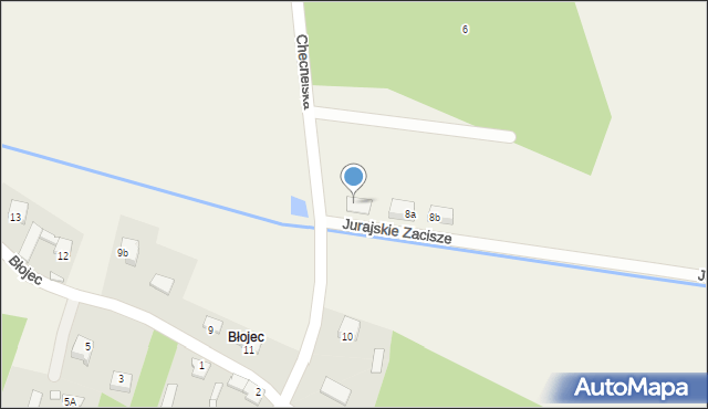 Grabowa, Jurajskie Zacisze, 1, mapa Grabowa