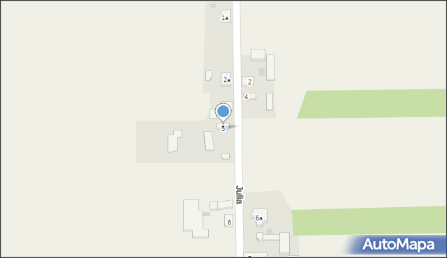 Julia, Julia, 5, mapa Julia