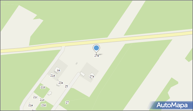 Julianów Lesiewski, Julianów Lesiewski, 27e, mapa Julianów Lesiewski