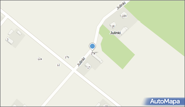 Julinki, Julinki, 17a, mapa Julinki