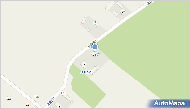 Julinki, Julinki, 18A, mapa Julinki