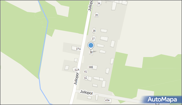 Juliopol, Juliopol, 38, mapa Juliopol