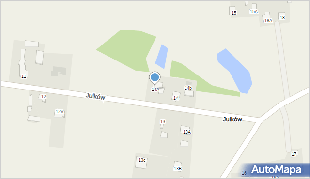 Julków, Julków, 14A, mapa Julków