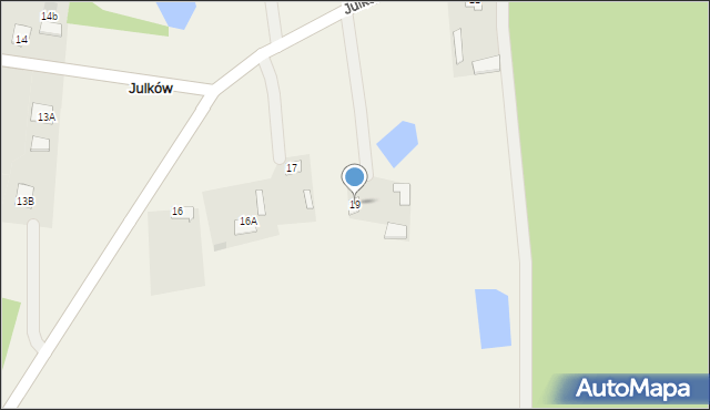 Julków, Julków, 19, mapa Julków