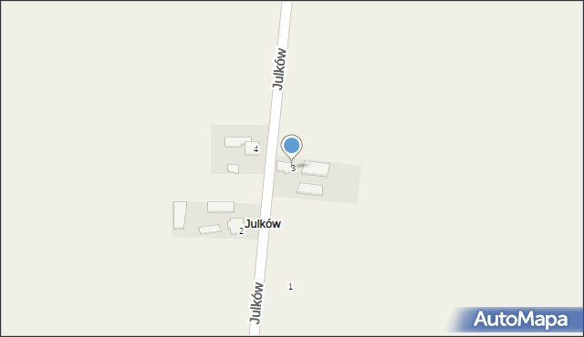 Julków, Julków, 3, mapa Julków