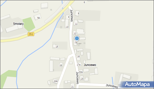 Juncewo, Juncewo, 14, mapa Juncewo