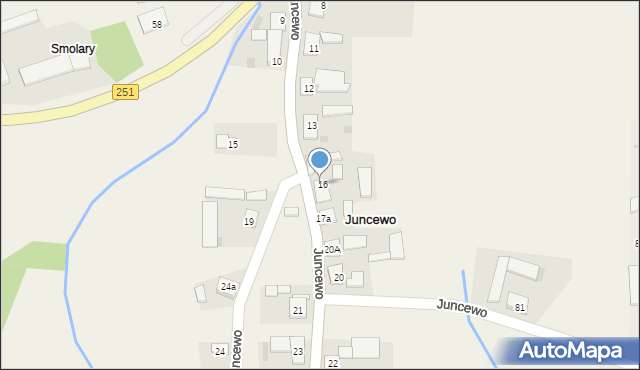 Juncewo, Juncewo, 17, mapa Juncewo