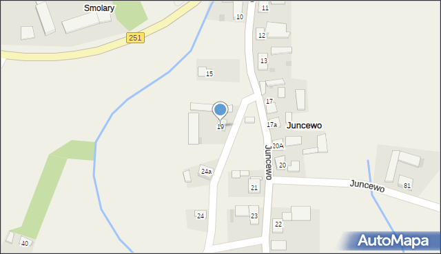 Juncewo, Juncewo, 19, mapa Juncewo