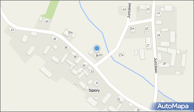 Juncewo, Juncewo, 35, mapa Juncewo