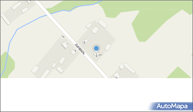 Jurasze, Jurasze, 4, mapa Jurasze