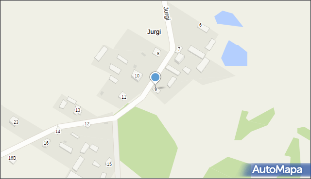 Jurgi, Jurgi, 9, mapa Jurgi