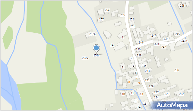 Jurgów, Jurgów, 252c, mapa Jurgów