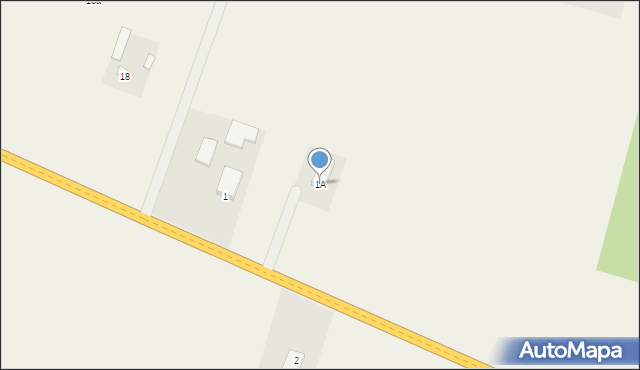 Jurki, Jurki, 1A, mapa Jurki