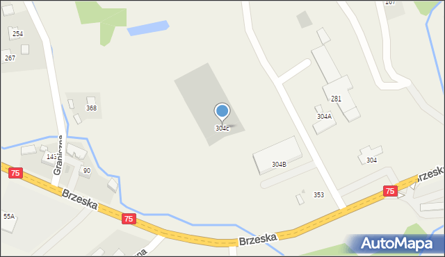 Jurków, Jurków, 304c, mapa Jurków