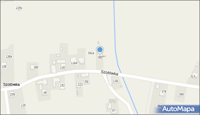 Jurków, Jurków, 392, mapa Jurków