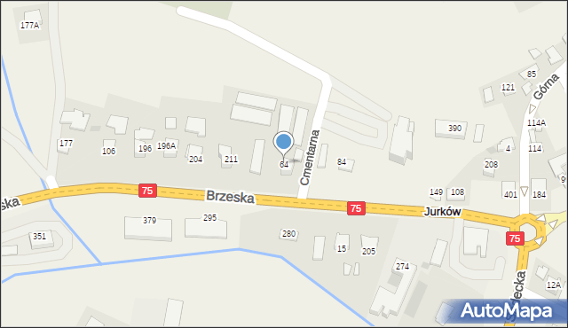 Jurków, Jurków, 64, mapa Jurków