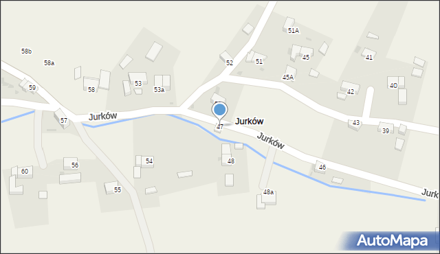 Jurków, Jurków, 47, mapa Jurków