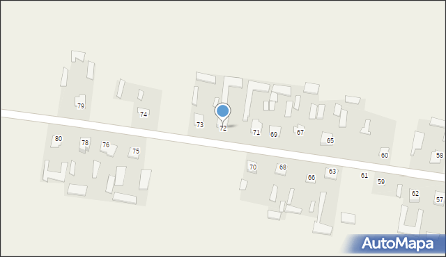 Jurów, Jurów, 72, mapa Jurów