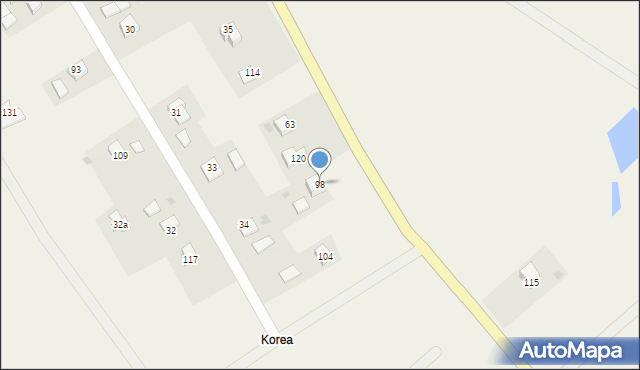 Jurowce, Jurowce, 98, mapa Jurowce