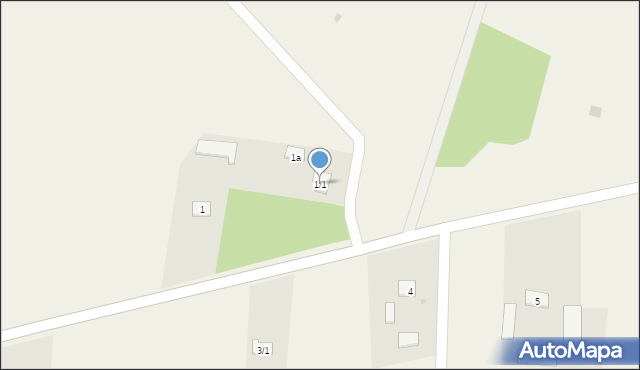 Juryszewo, Juryszewo, 1/1, mapa Juryszewo