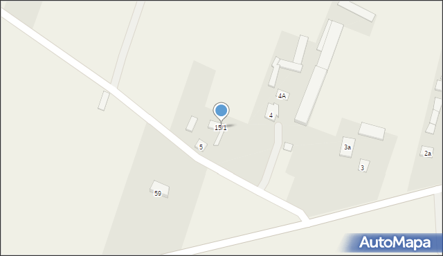 Juryszewo, Juryszewo, 15/1, mapa Juryszewo