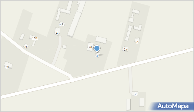 Juryszewo, Juryszewo, 3, mapa Juryszewo