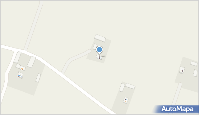 Juryszewo, Juryszewo, 8, mapa Juryszewo