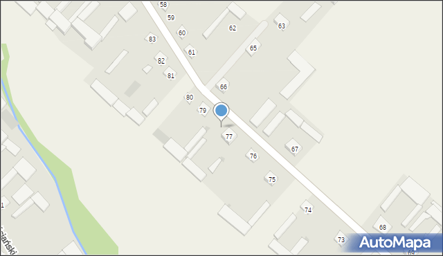 Jurzec Włościański, Jurzec Włościański, 78, mapa Jurzec Włościański