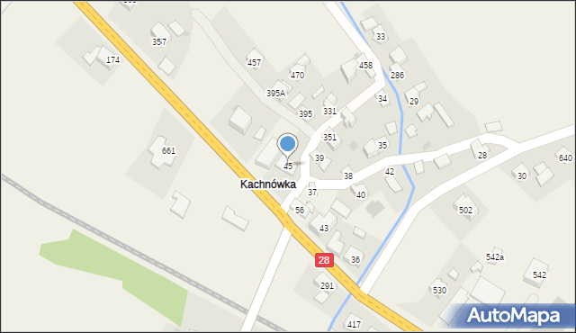 Juszczyn, Juszczyn, 45, mapa Juszczyn