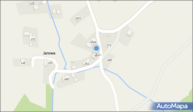 Juszczyn, Juszczyn, 557, mapa Juszczyn