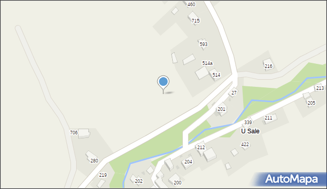 Juszczyn, Juszczyn, 757, mapa Juszczyn