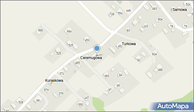 Juszczyn, Juszczyn, 86, mapa Juszczyn