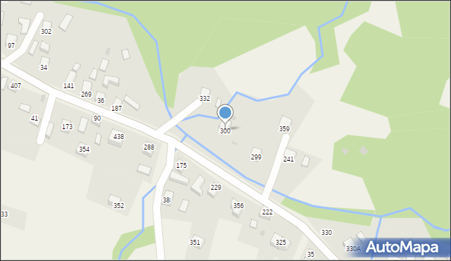 Juszczyna, Juszczyna, 300, mapa Juszczyna