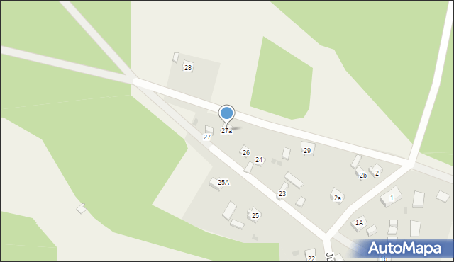 Juszki, Juszki, 27a, mapa Juszki