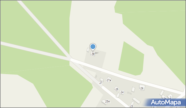 Juszki, Juszki, 28, mapa Juszki