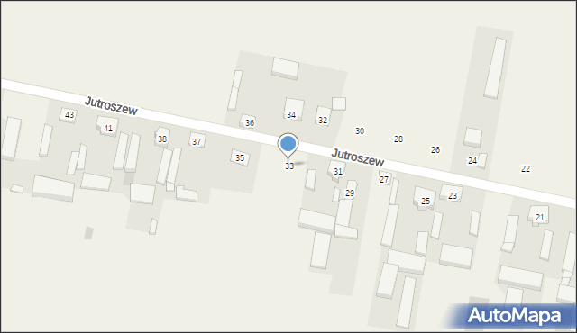 Jutroszew, Jutroszew, 33, mapa Jutroszew
