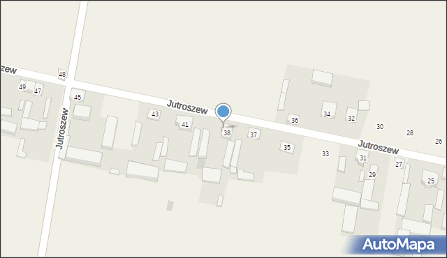 Jutroszew, Jutroszew, 39, mapa Jutroszew