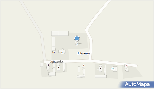 Jutrzenka, Jutrzenka, 7, mapa Jutrzenka