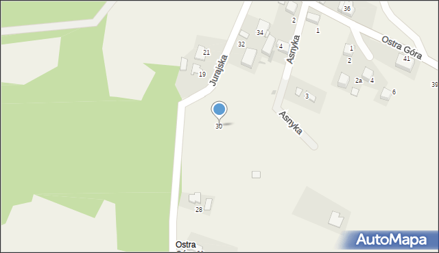 Karniowice, Jurajska, 30, mapa Karniowice