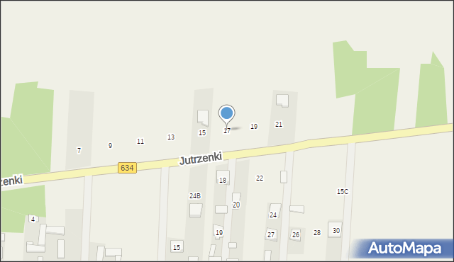 Karolew, Jutrzenki, 17, mapa Karolew