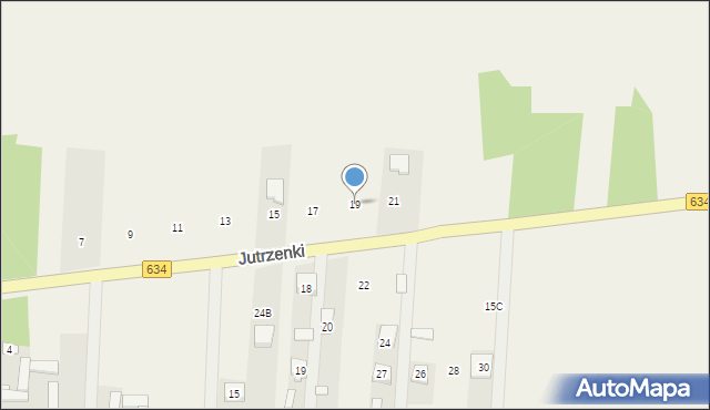 Karolew, Jutrzenki, 19, mapa Karolew