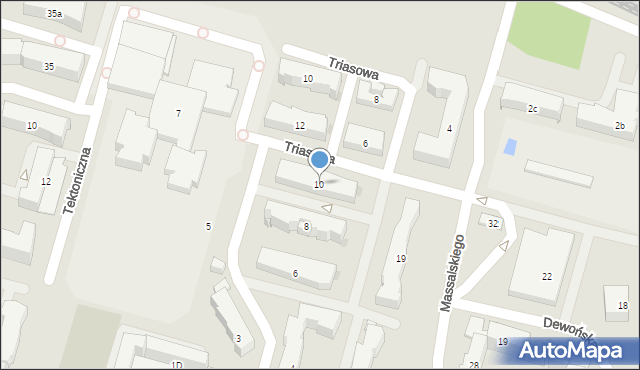 Kielce, Jurajska, 10, mapa Kielc