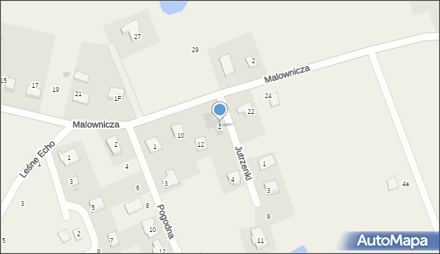 Lisewiec, Jutrzenki, 2, mapa Lisewiec